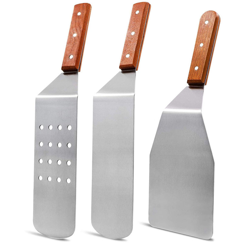 Juvale 3 Piece Griddle Spatula Set Wayfair